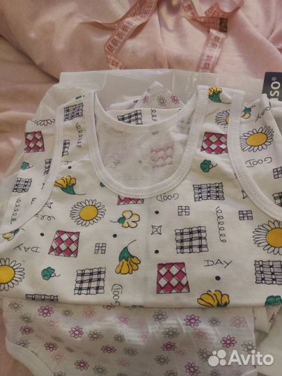 Комплекты майка+трусы