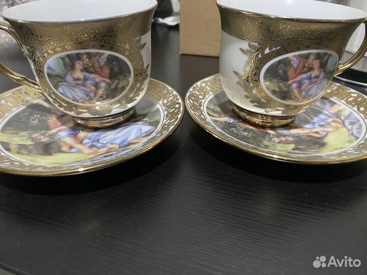 Чайный набор (2 чашки, 2 блюдца)