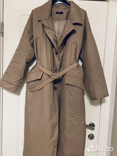 Плащ утепленный