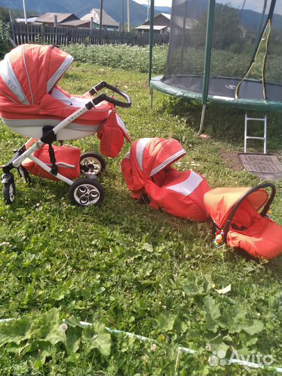 Детская коляска 3в 1