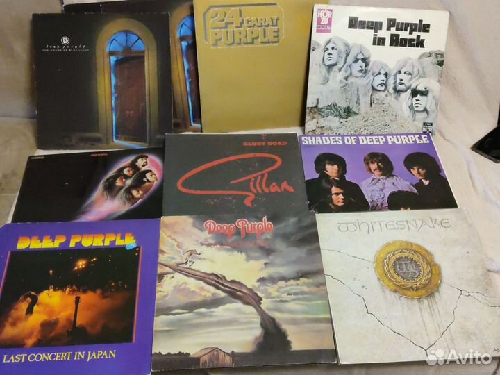 Пластинки виниловые