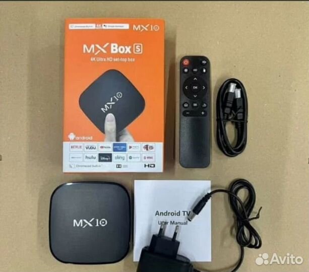 TV BOX MX-10 2/16GB 4K ultra HD