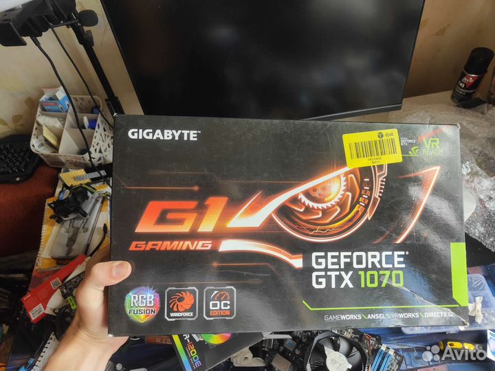 Видеокарта gtx 1070 ti 8gb