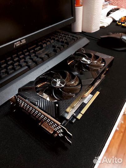 Видеокарта palit gtx 1660 dual oc 6gb