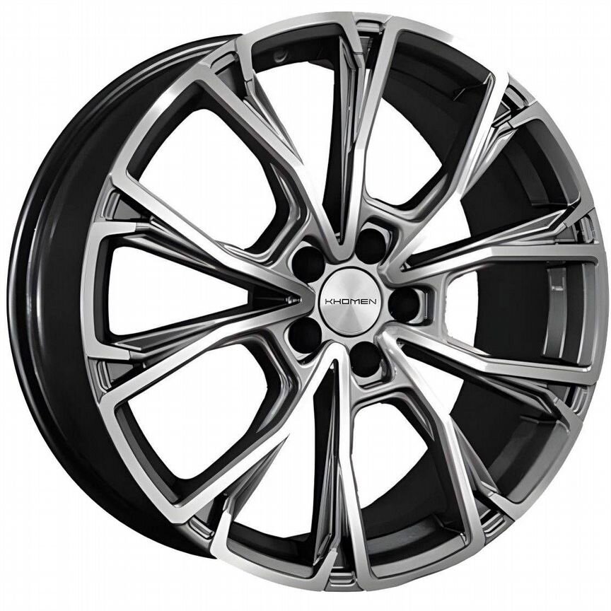 Диски Khomen KHW1907 7.5x19 5x108 ET36 D65.1 Gray-FP
