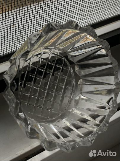 СССР стеклянная солоночка