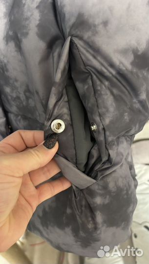 Пуховик зимний оверсайз