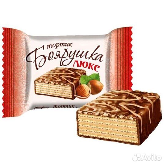 Тортик Боярушка Ореховый 38г (опт)