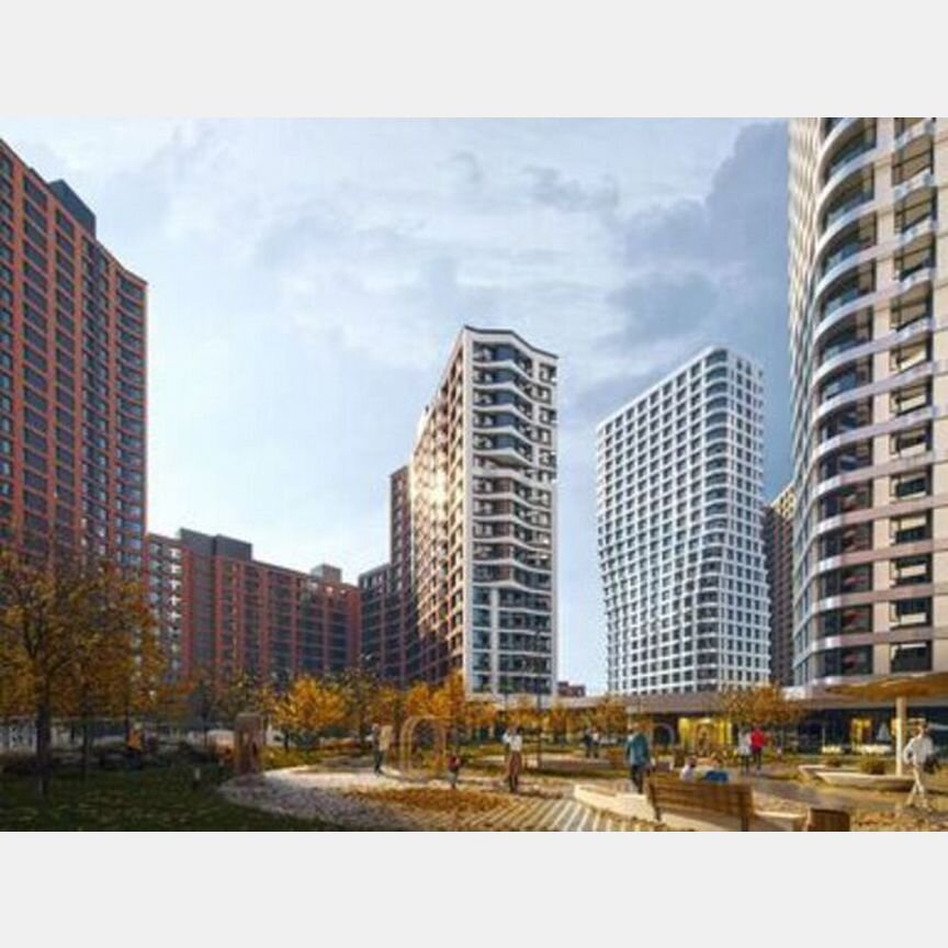 2-к. квартира, 53,2 м², 17/25 эт.