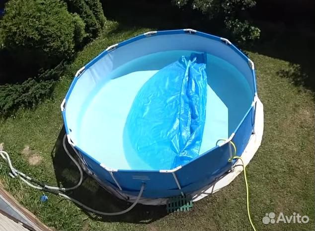 Бассейн каркасный 457 на 122 доставка по РФ
