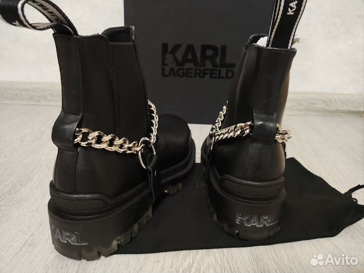 Новые ботинки Karl Lagerfeld Оригинал