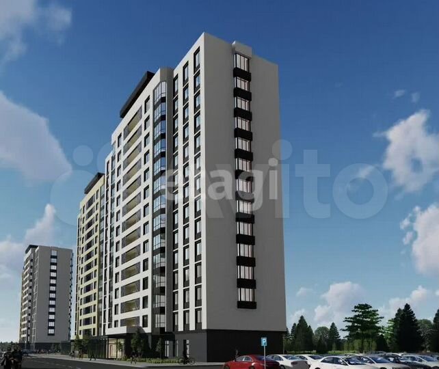 3-к. квартира, 63 м², 12/14 эт.