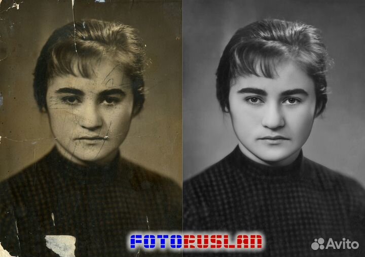 Реставрация и ретушь старых фотографий
