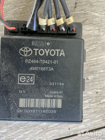 Блок управления парктрониками Toyota