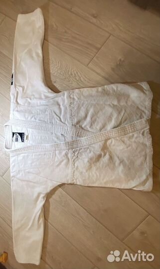 Кимоно для дзюдо рост 160 Green hill