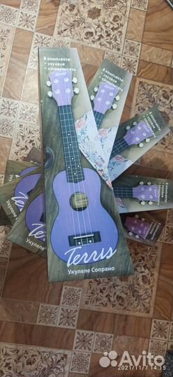 Укулеле terris Сопрано. Новая