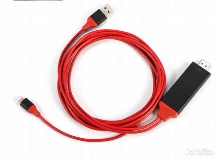 Переходник/кабель/адаптер Lightning-hdmi для Apple