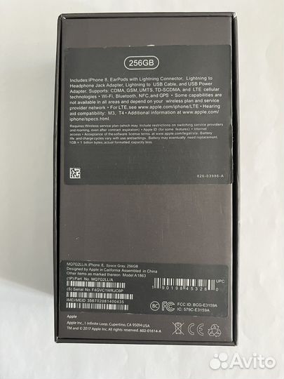 iPhone 8, 256 ГБ
