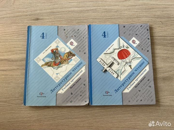 Учебник Хрестоматия 4 класс Ефросинина