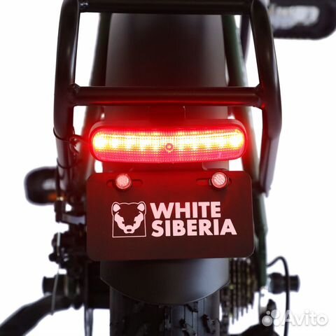 Электровелосипед white siberia slav PRO 1000W