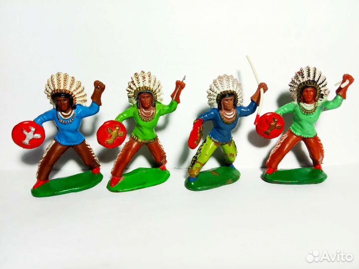Солдатики Индейцы Ковбои гдр