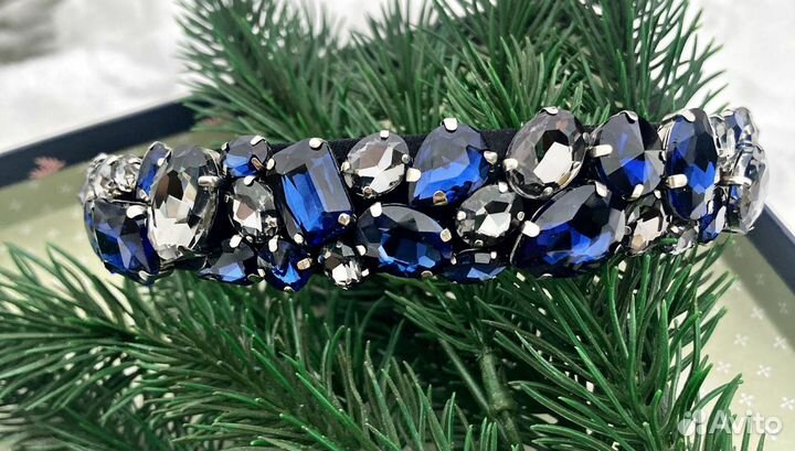 Ободок для волос ручной работы