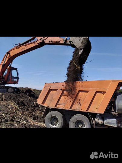 Доставка земли чернозем перегной