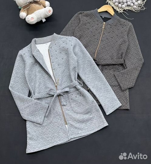 Кардиган для девочки, 3 цвета, 134-152