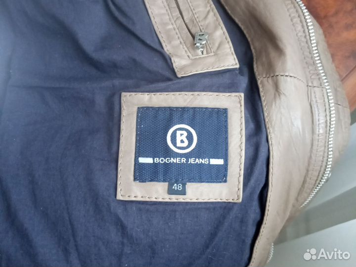 Кожаная куртка мужская46, 48