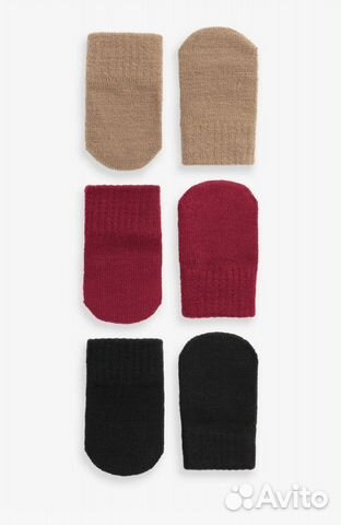 Новый набор рукавичек 3 шт next, 2-6 лет