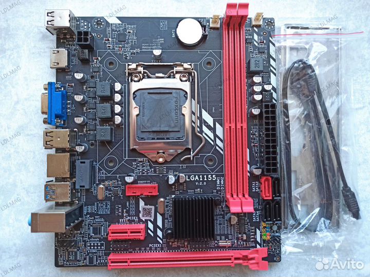 Материнская плата Jingsha LGA 1155 B75M
