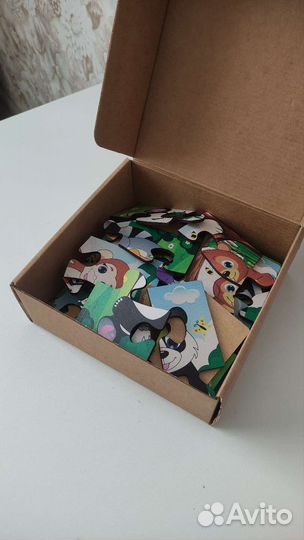 Деревянные пазлы для малышей