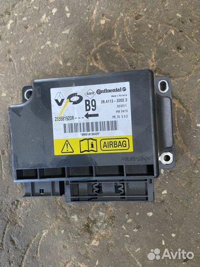 Блок управления AIR BAG Fluence 285581920R