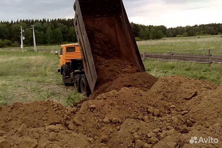 Грунт котлованный для отсыпки