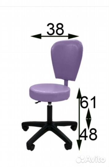 Стул на колёсиках