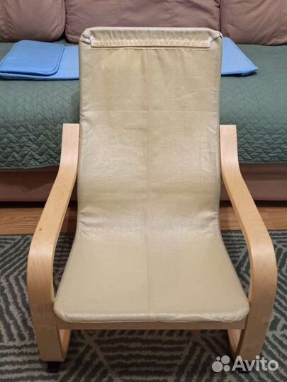 Кресло качалка детское Икеа поэнг