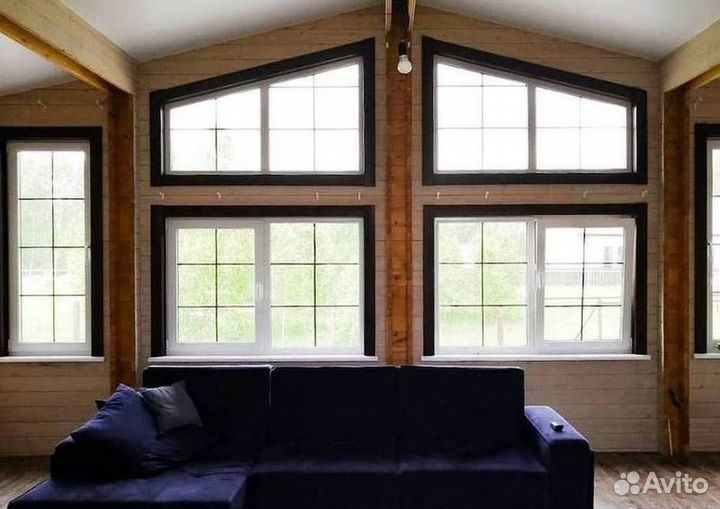 Остекление окон и балконов пвх