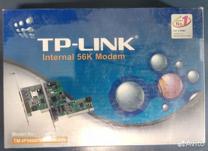 Факс-модем внутренний 56K TP-link (новый)