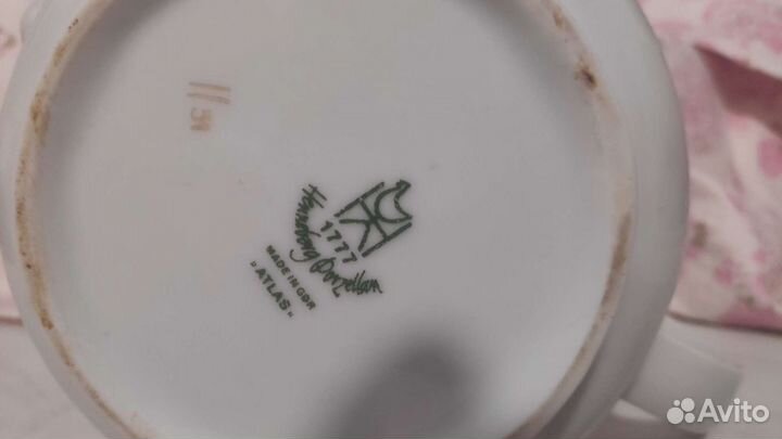 Чайник Henneberg Porzellan 1777atlas гдр