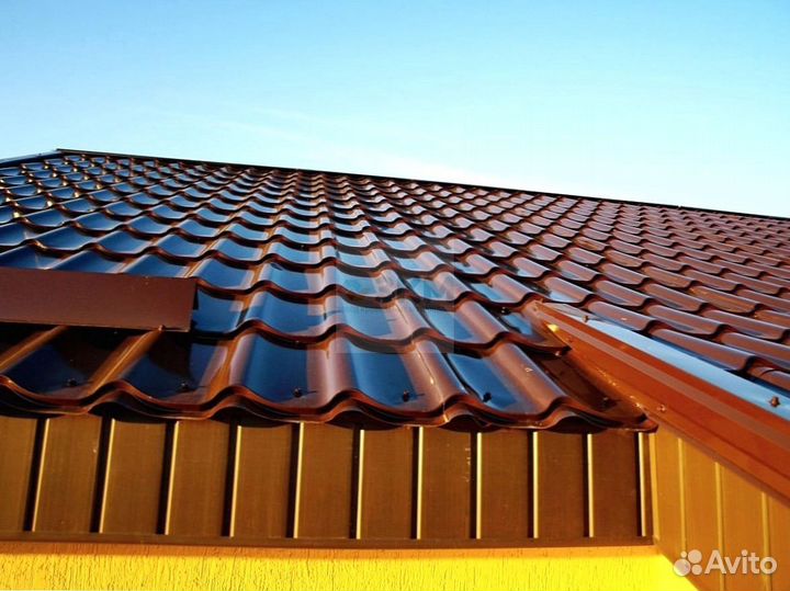Кровля металлочерепица