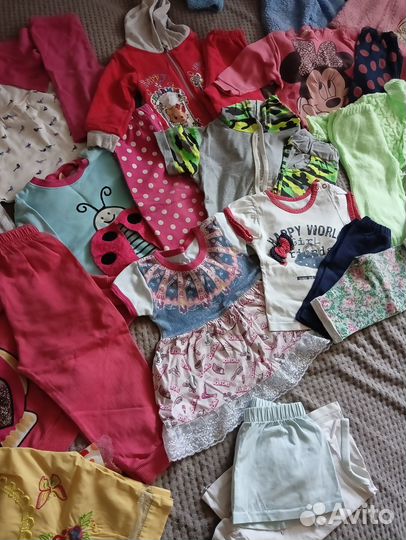 Пакет вещей на девочку до года