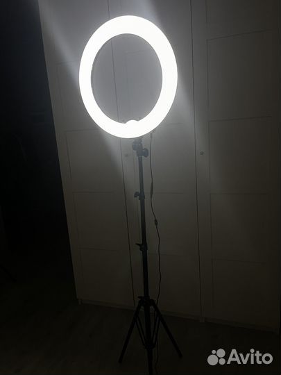 Кольцевая лампа со штативом