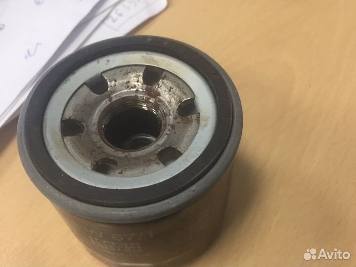 Фильтр масляный на kia