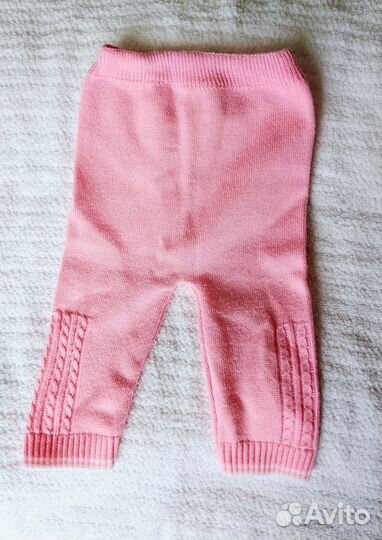 Костюм вязаный на 3-4 месяца