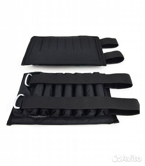 Утяжелители 4 кг cross черные регулируемые