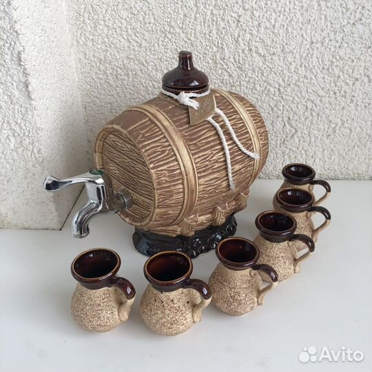 Бочонок керамический ручная работа