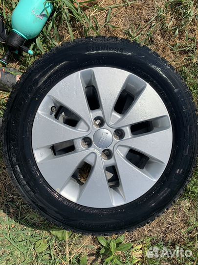 Зимние колеса на solaris и rio