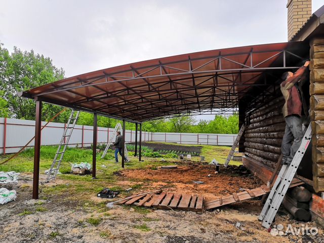 Навес ульяновск. Временный навес. Временный навес для стройки. Навес из пленки для стройки. Навес Талдом.