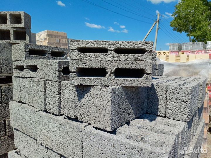Блоки керамзитные