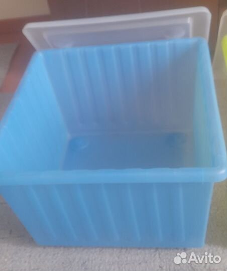 Ящики для игрушек Икея 3 шт